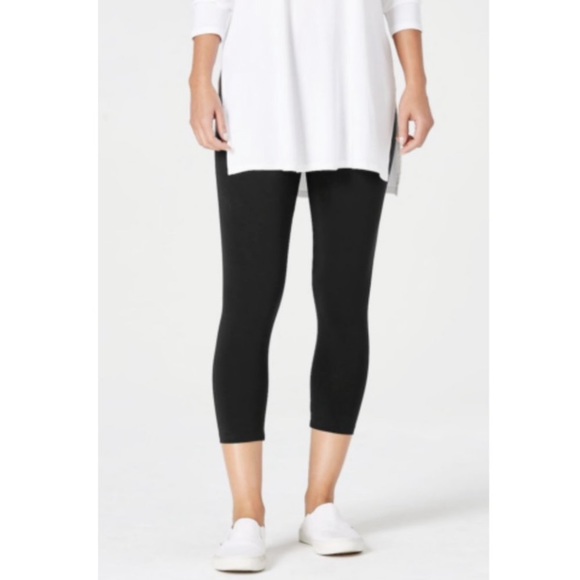 J. Jill Pants - J JILL Cropped Black Leggings